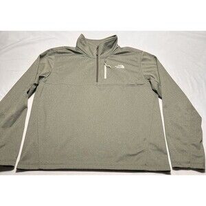 The North Face 1/4 Zip Pullover Jacket Mens Large TNF Hiking Outdoors Pockets